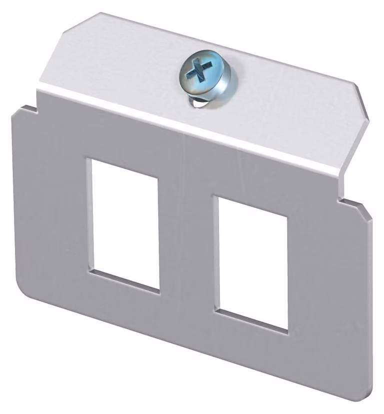 OBO Piastra di supporto Bettermann Vertr 2x schema di fori tipo A MTM 2A