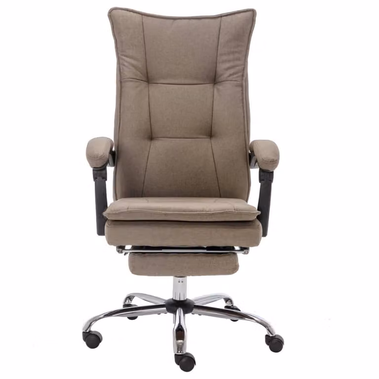 Sedia da Ufficio Grigio Talpa in Tessuto