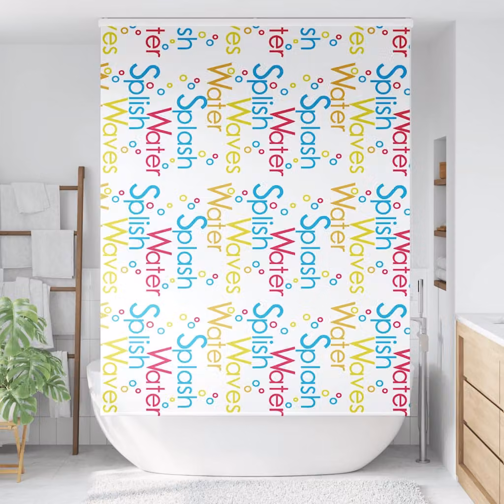 vidaXL Tenda a Rullo Doccia Cassonetto 160x240 cm Larghezza Tessuto