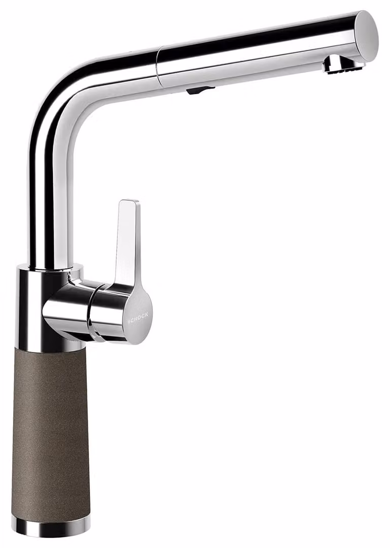 Miscelatore SCHOCK SC-540 in bronzo con bocca estraibile / CRISTADUR
