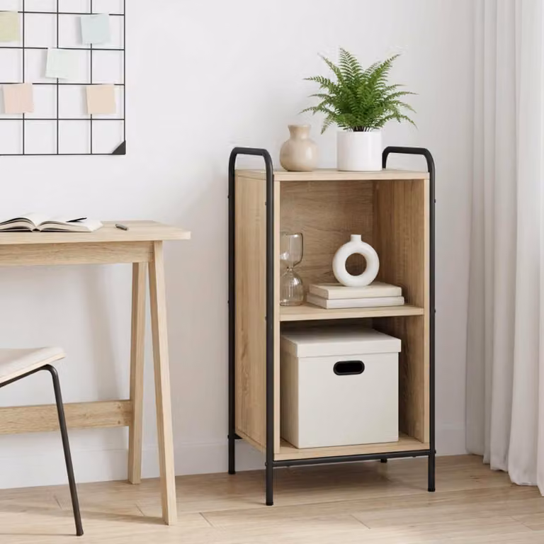 vidaXL Armadio per Libri 55,5 x 33 x 174 cm Legno ingegnerizzato