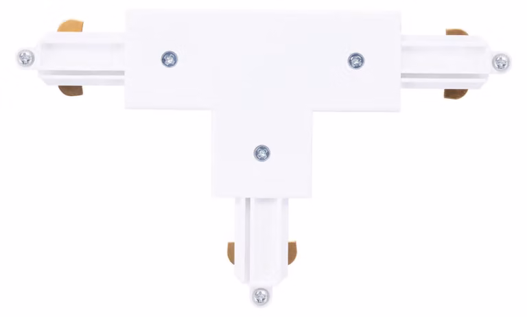 Connettore per binari Ledvion, modello destro, per 1 binario, colore bianco, senza lampada GU10