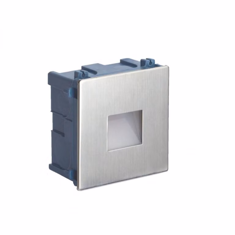 Lampada da incasso per facciate LED 1W argento IP65 SU-MA MR05