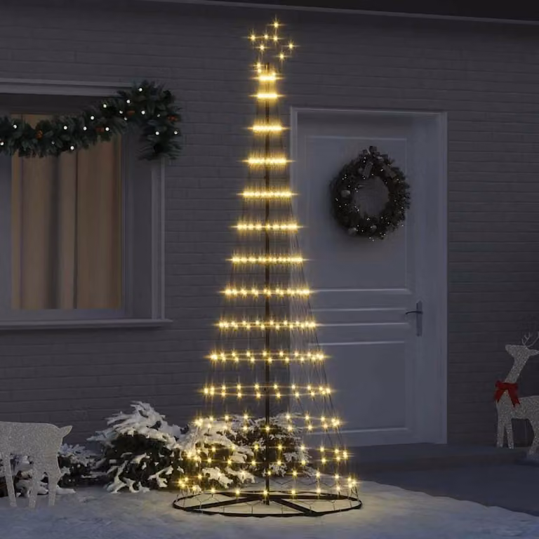Maison Exclusive - Albero di Natale a LED, luce bianca calda, 250 cm, struttura in metallo