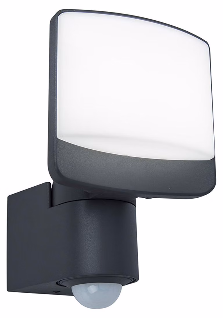 Lampada da parete per esterni SUNSHINE - MOVEMENT SENSOR antracite Lutec 7625701345