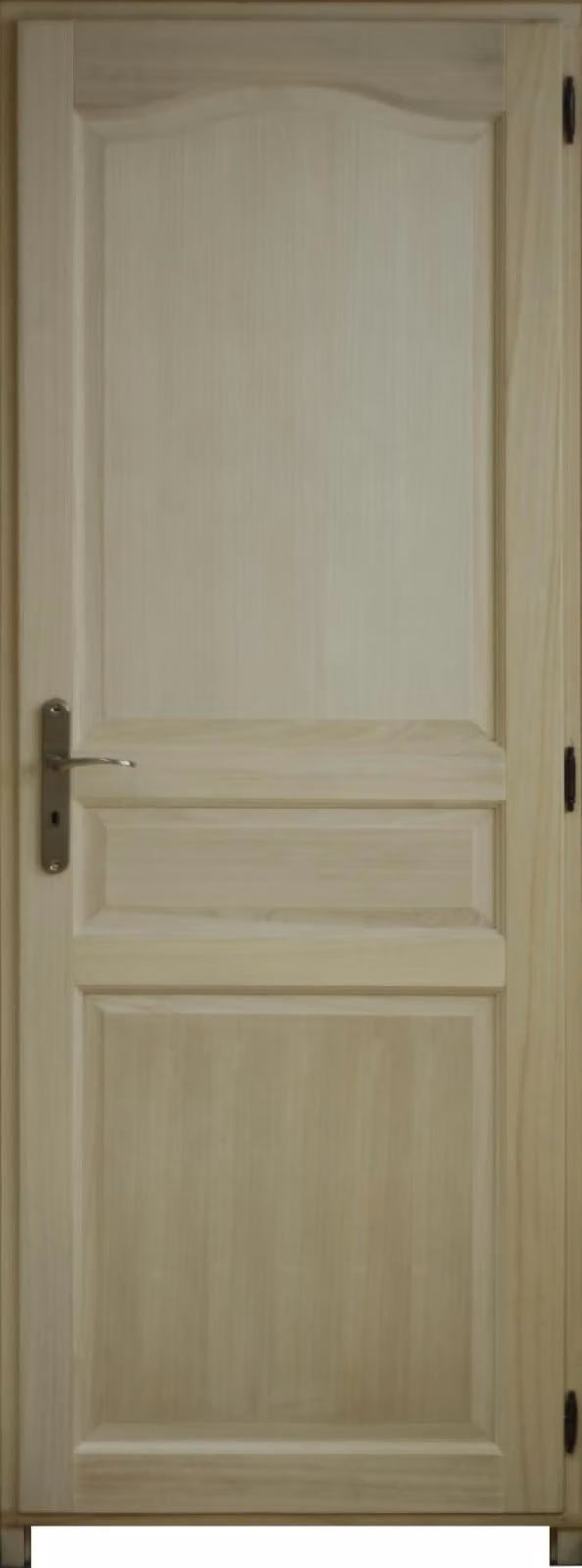 Bloc porta Paulownia traversa cappello H204 x L63 cm tavola lato P. sinistra GD MENUISERIES