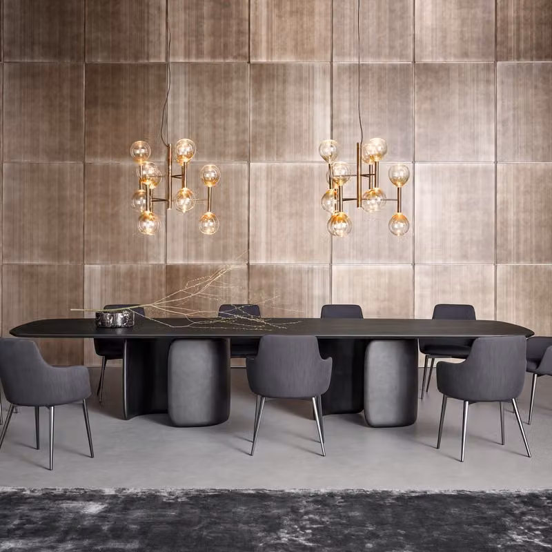 Tavolo Mellow Bonaldo piano a botte