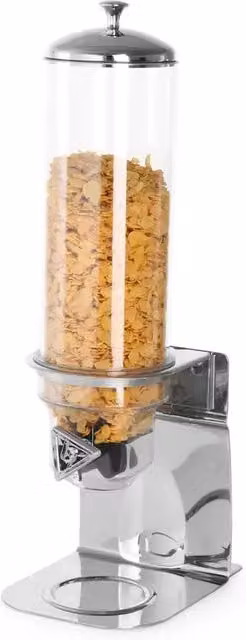 Multi dispenser HENDI trasparente con chiusura ermetica e a prova di perdite, capacità 4 l
