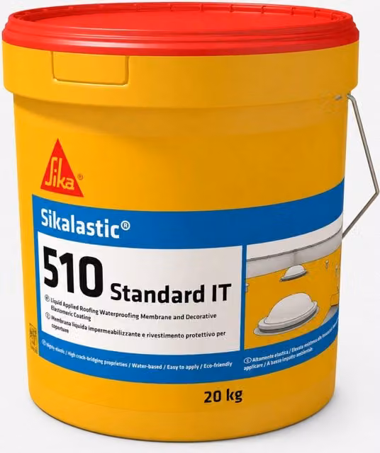 Sika Sikalastic 510 Standard IT Membrana Liquida Impermeabilizzante a Base Acquosa Bianca 20 kg