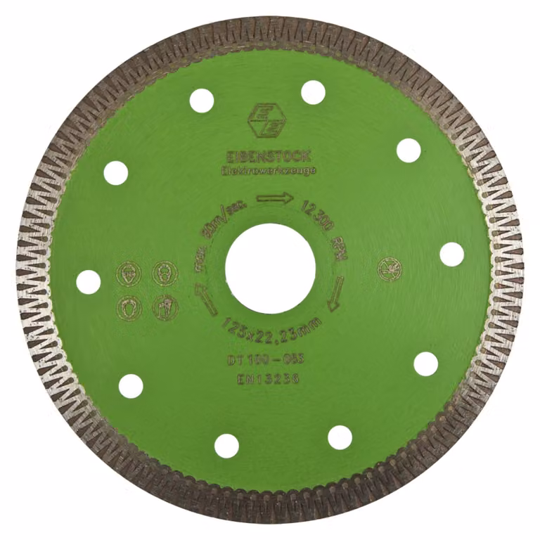 EIBENSTOCK Diamanttrennscheibe für Nass- und Trockenschnitt, Ø 125 mm