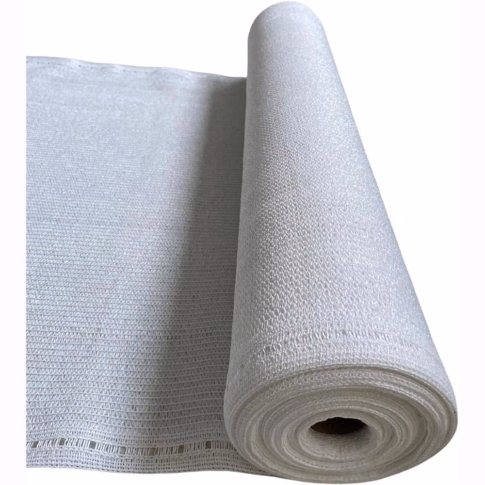 Telo rete ombreggiante frangivista e frangisole EACOMMERCE bianco, schermatura 90%, L: 100 m, H: 3 m – 2