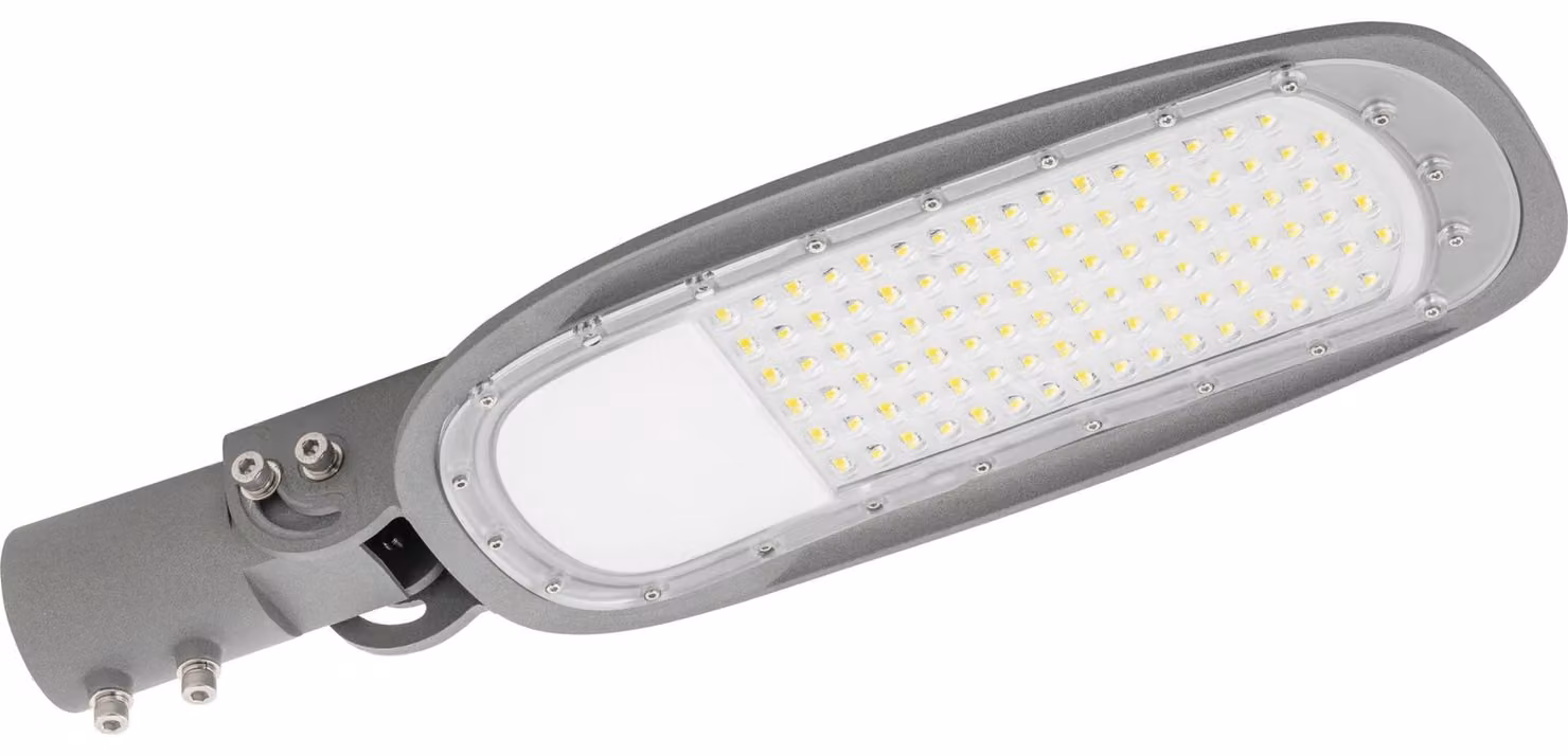 Faretto LED da 60 W, 7800 lumen, luce bianca neutra, 4000 K, grado di protezione IP65, alluminio grigio