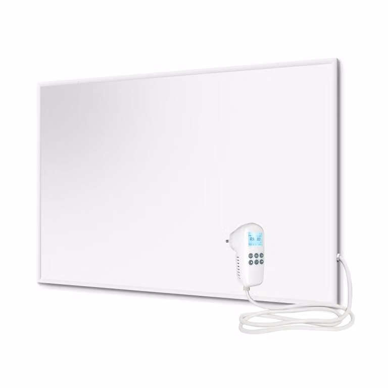 Pannello riscaldante a infrarossi da parete ZELURXX con termostato - riscaldamento a risparmio energetico per casa e ufficio, calore confortevole, 850W