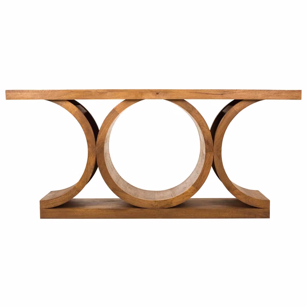 Mobile da ingresso Wanderlust Deco in legno mango marrone L: 173 cm, P: 36 cm, H: 77 cm – 2