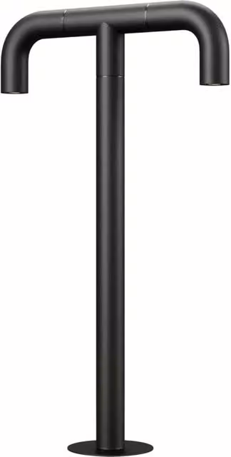 Lampada da esterno Maytoni Sleek a 2 luci LED integrato IP65 in metallo colore grafite per giardino e terrazza – 1