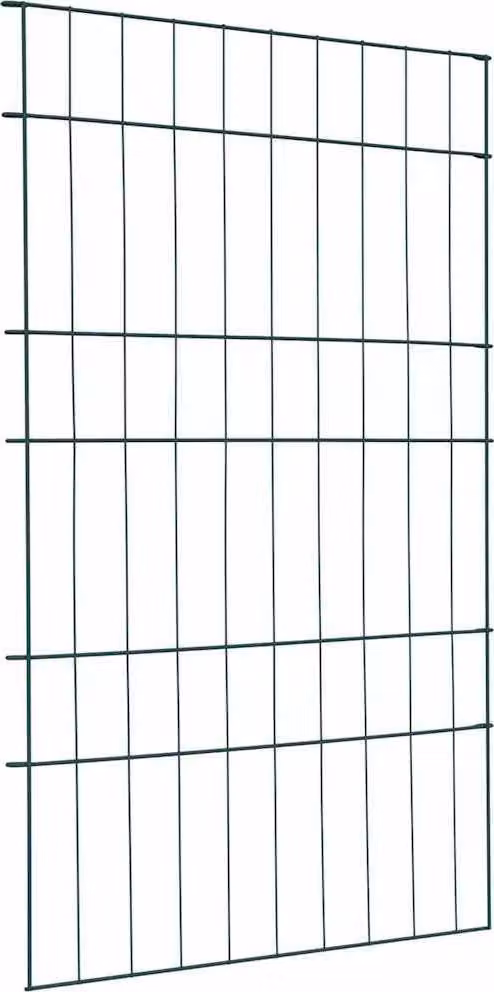 Set di Recinzione per Stagno 8 pcs Verde 50 x 80 cm Acciaio