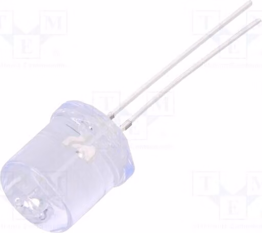 2x LED OSG5DAA6A1A, diodi LED a montaggio superficiale (THT), 10 mm, angolo di emissione 100°, colore verde, 1560÷2180 mcd