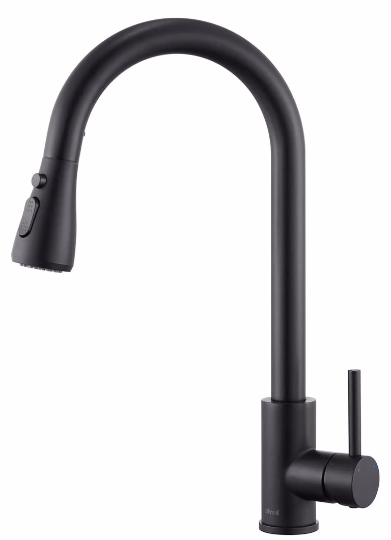 Rubinetto da cucina con doccetta girevole a 360°