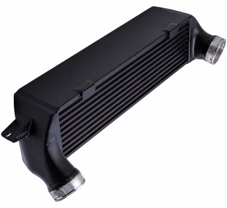 Intercooler anteriore - Tipo a tubi e alamine - Compatibile con Serie 3 E90/E91/E92/E93 335i/335xi/335is 2006-2013 - 520 x 200 x 145 mm
