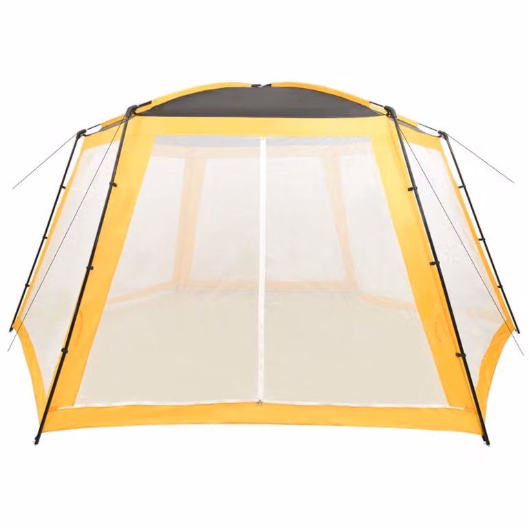 Tessuto per tenda da piscina 660x580x250 cm giallo