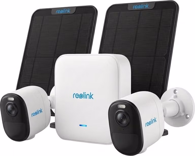 Reolink Hub 1 mit 2x Argus B350+ Solarpanel