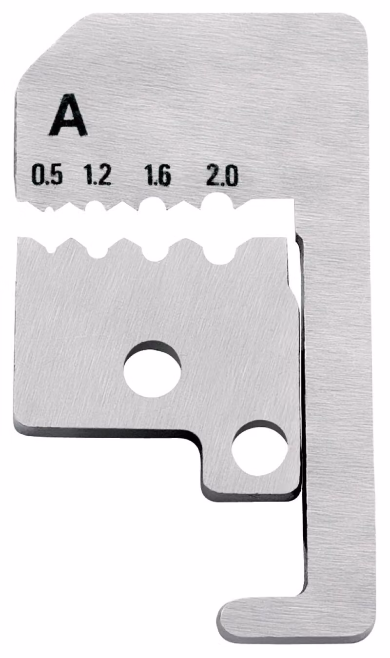 KNIPEX 12 19 180 1 coppia di lame di ricambio per 12 11 180 (scheda SB/blister)