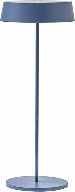 Inemuri Lampada da Tavolo Portatile Blu Rossini Illuminazione LED 2,2W 2700K IP54 Ricaricabile con Dimmer Touch