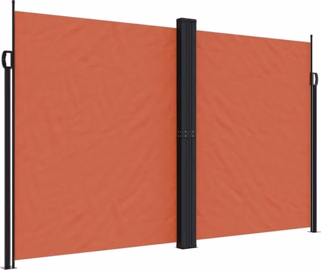 Tenda da Sole | Tenda parasole Laterale Retrattile Terracotta 200x1200 cm