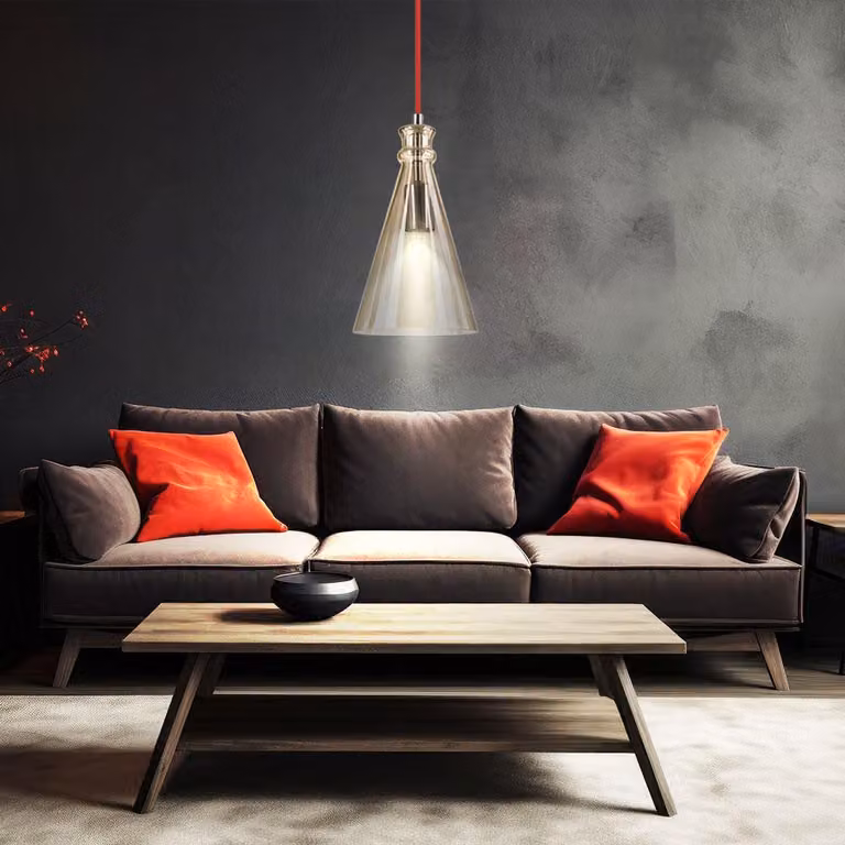 Lampada a sospensione di design in vetro per le vostre quattro pareti SERENA