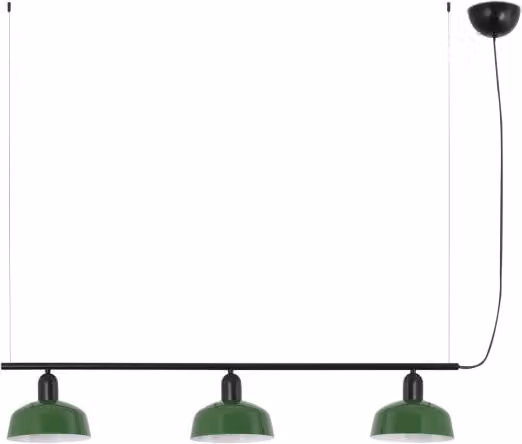 TATAWIN S metallo 3L Lampada sospensione verde