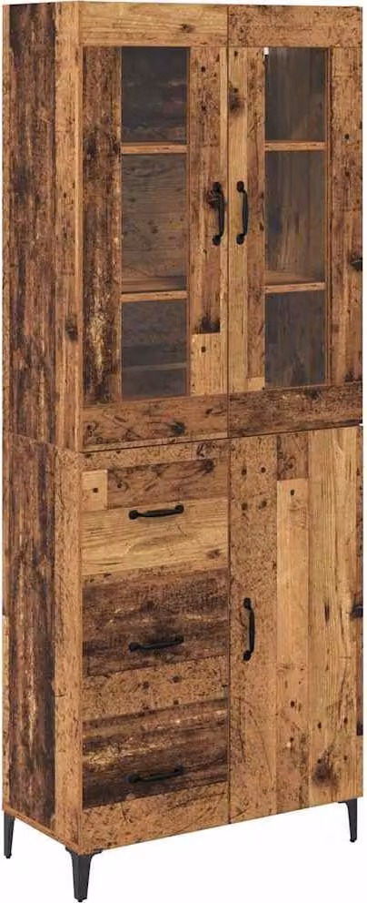 Credenza Legno vecchio 69,5 x 34 x 180 cm Legno multistrato