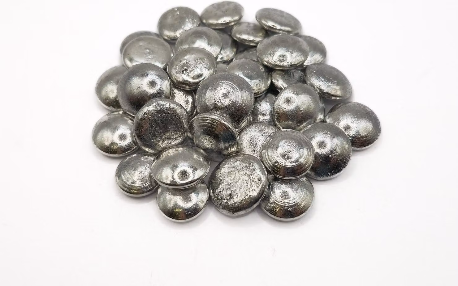 Pellet di antiossidante Sn99,5P0,5, peso: 500 g
