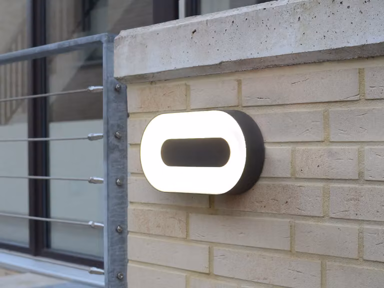 Luce LED per esterni UBLO ovale - 3491-L-SI