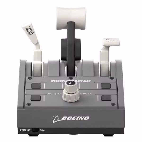 Thrustmaster TCA Yoke Pack Boeing Edition Nero e Grigio per PC e Xbox – 2