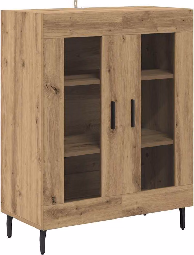 Credenza Rovere artigianale 69,5 x 34 x 90 cm Legno multistrato