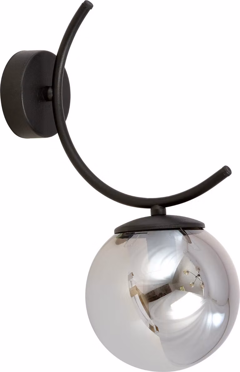 Applique Emibig 1xE14 40W BOSTON K1 NERO/GRAFITE 1110/K1