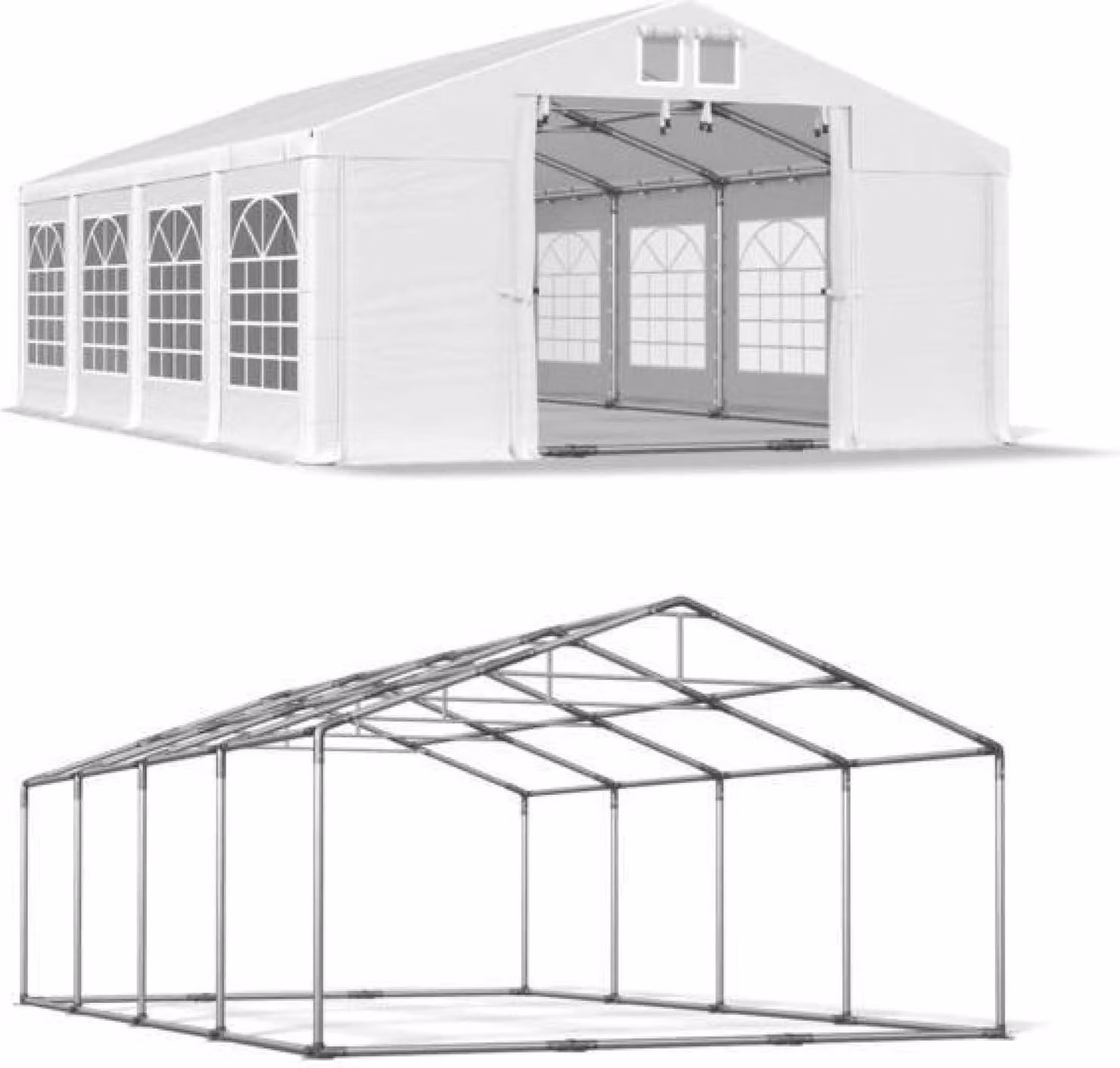 Tenda estiva 5x8 Bianco SUMMER PLUS ISD