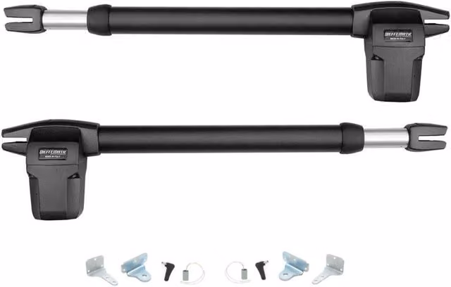 COPPIA PISTONI CANCELLO BATTENTE DESTRO SINISTRO SX DX MOTORE 230V BHR CORSA 600