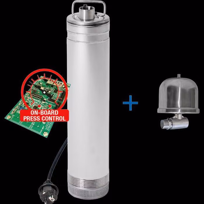 Pompa sommersa a pressione Ewuaqua 12385 iPress 6-70 auto 68 m, 6 cbm/h
