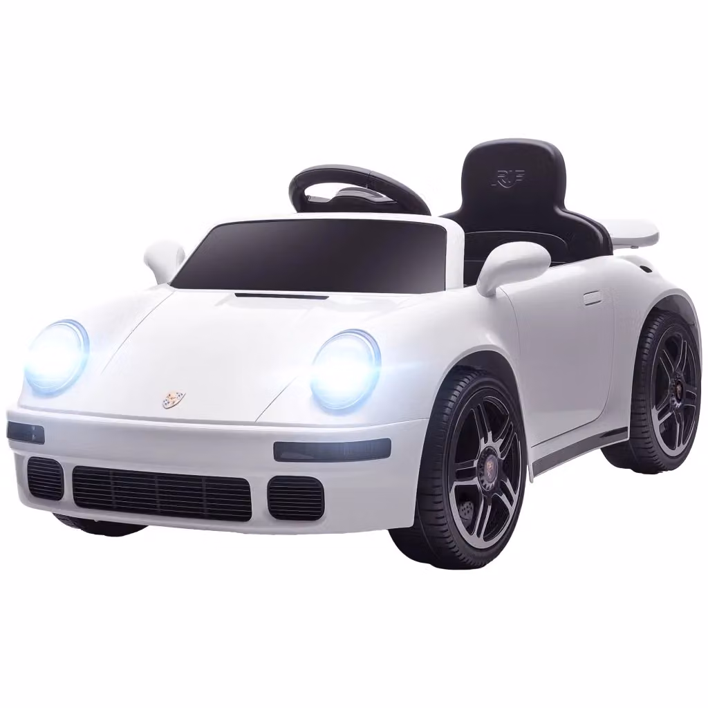 Auto elettrica per bambini zephmum Bianco L: 103 cm, P: 55 cm, H: 44 cm – 2