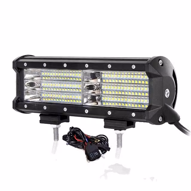 Striscia luminosa, materiali durevoli, ampia compatibilità, 9in 270W con cavo