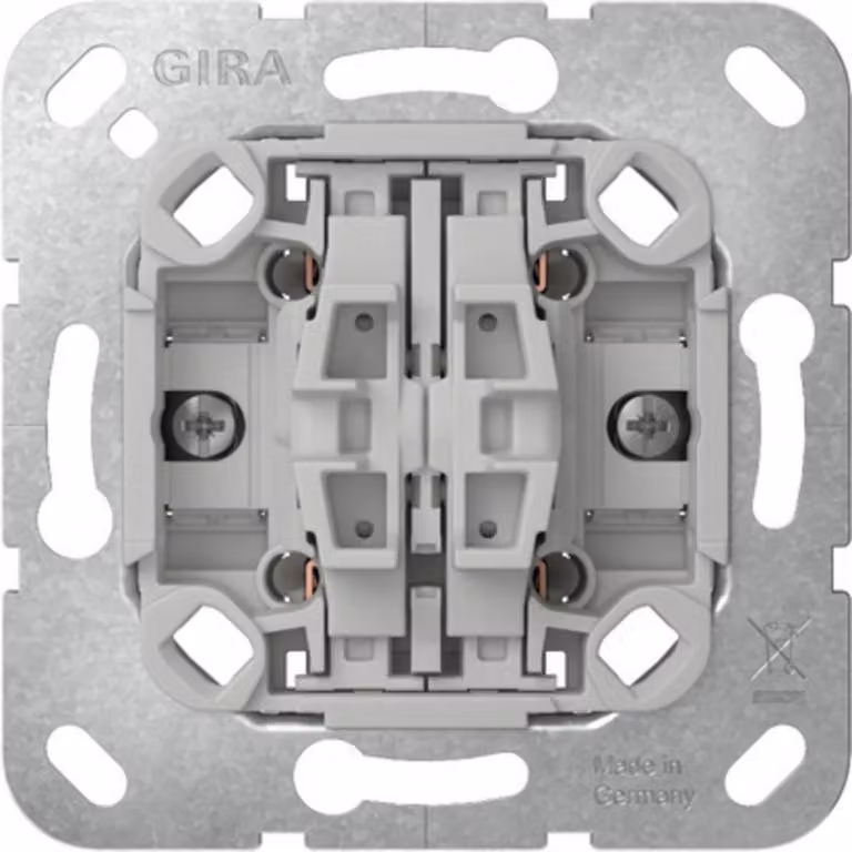 Interruttore a bilanciere GIRA 314700 4f Inserto contatto NA (314700)