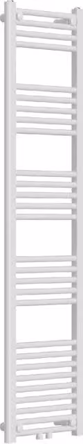 Scaldasalviette da bagno neu.haus in acciaio bianco H: 160 cm, L: 40 cm
