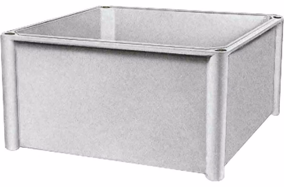 Schneider Electric, componente in poliestere, lato posteriore, involucro PLS 54x72x13,5 cm NSYFPLS5472G