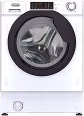 Lavatrice da incasso De'Longhi LTQD6C9G1600A, carica frontale, 9 Kg, 1600 giri/min, Classe A, Bianco, H 82 cm x L 60 cm x P 54 cm