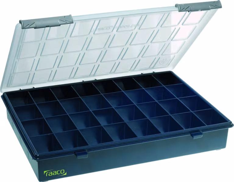 raaco Assortimento 4-32 valigetta per attrezzature Blu