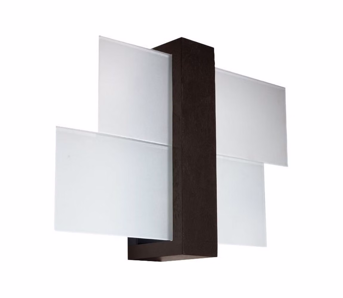 Brilagi - Illuminazione LED a parete 1xE27/7,5W/230V Wenge