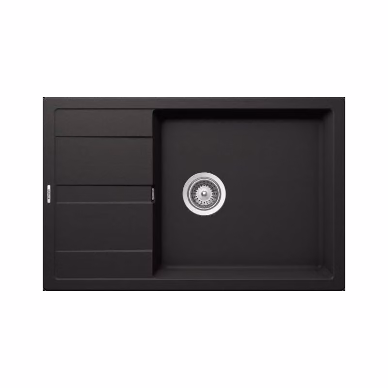 Lavello in granito Schock Manhattan D-100LS 500 x 780 mm nero MAND100LSUGNE