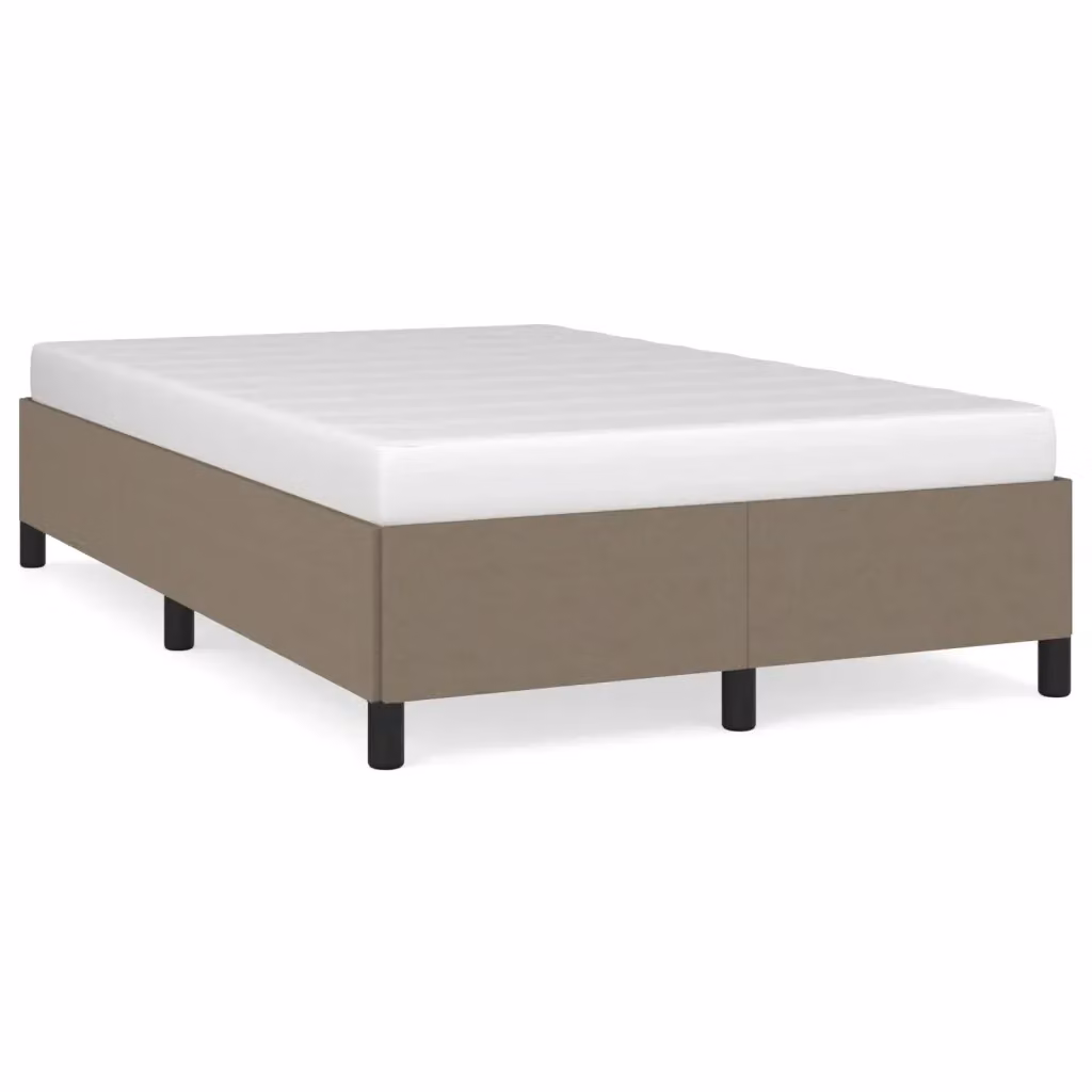 Giroletto vidaXL senza materasso in tessuto beige L/P: 120 x 200 cm – 2