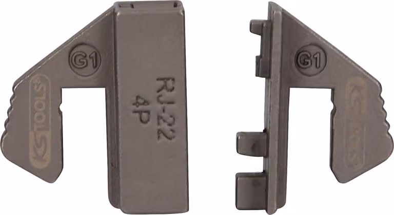 Inserto di crimpatura per spina WE non schermata 4P, RJ - 22
